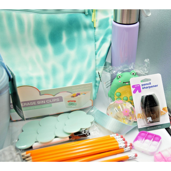 EcoTech Tie-Dye Backpack with Embark Lunch Bag and Back to School Supply Set - Picture 13 of 16